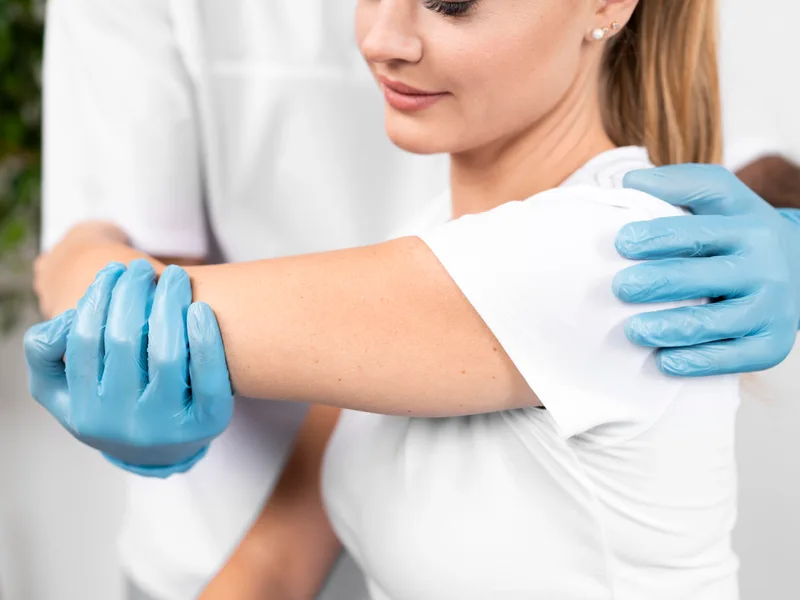 Chiropractic care for arm pain at The Creek Chiropractic & Wellness in Battle Creek