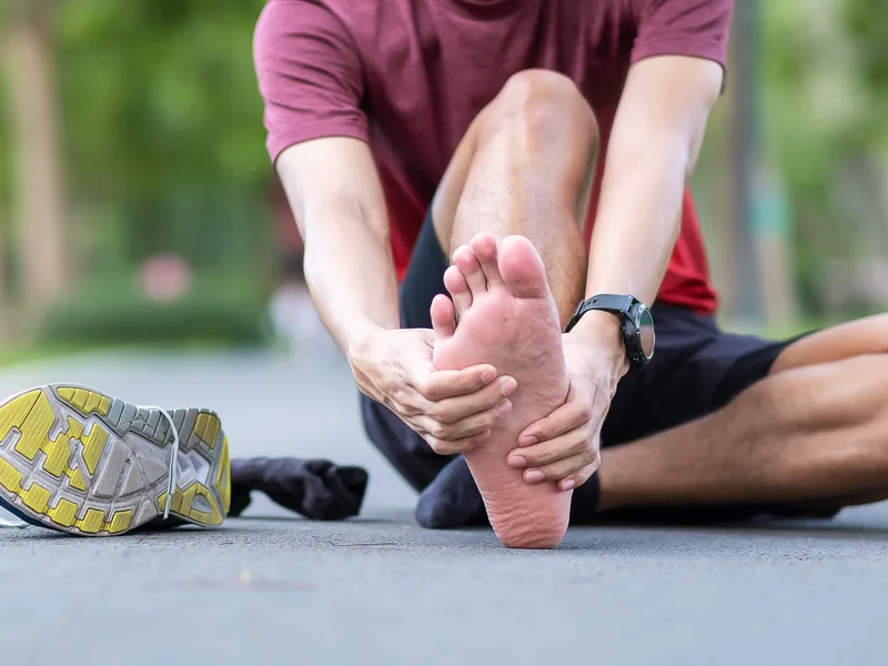 The Creek Chiropractic & Wellness treating plantar fasciitis in Battle Creek